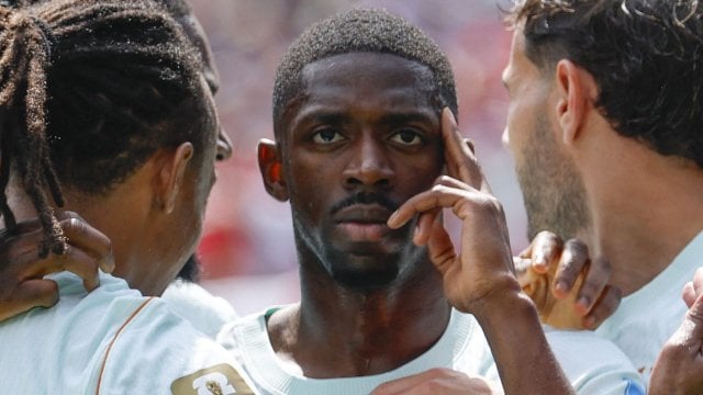 Ousmane Dembélé buteur