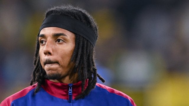 Jules Koundé avec le FC Barcelone