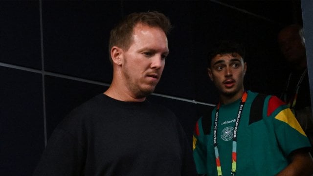 Julian Nagelsmann und Aleksandar Pavlovic bei der WM 2026