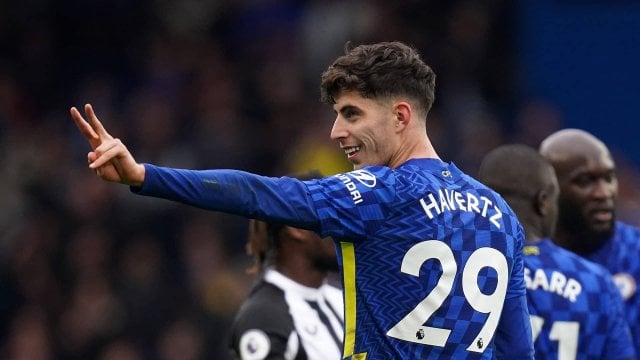 Kai Havertz sous les couleurs de Chelsea