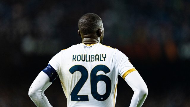 Koulibaly avec le maillot de Naples
