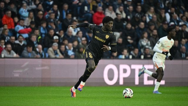 Étienne Kinkoué en action avec Le Havre