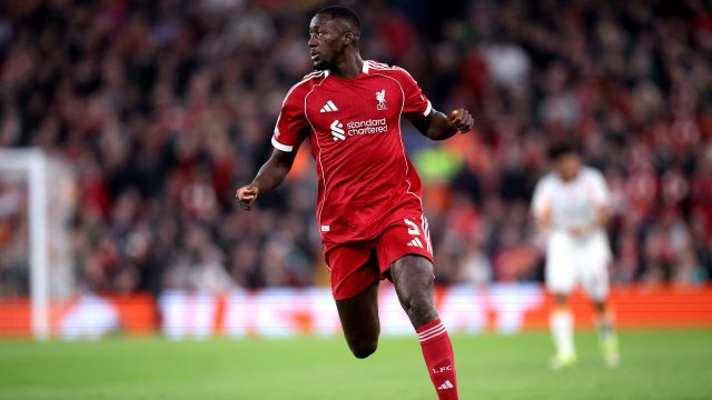 Ibrahima Konaté avec Liverpool