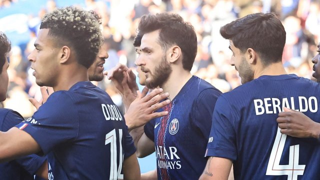 Joie des joueurs du PSG