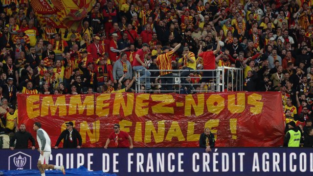 Les supporters du RC Lens