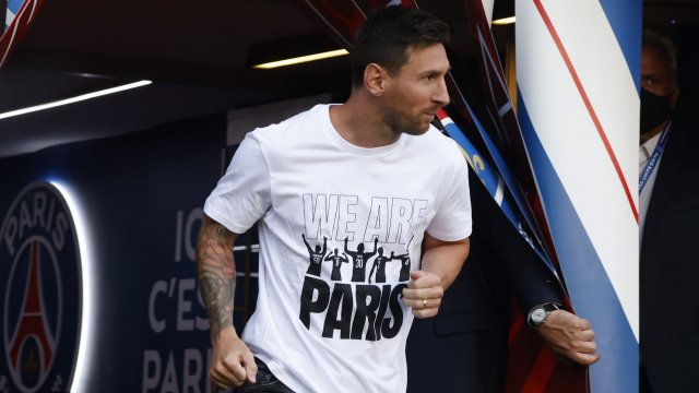Lionel Messi Présentation PSG 2021