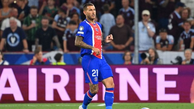Lucas Hernandez avec le PSG