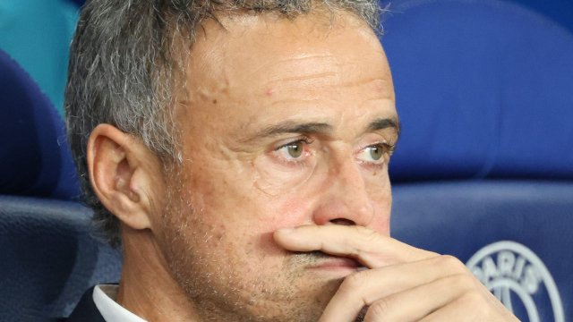 Luis Enrique fait la moue