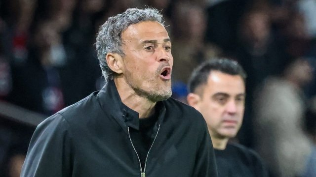 Luis Enrique sur le banc