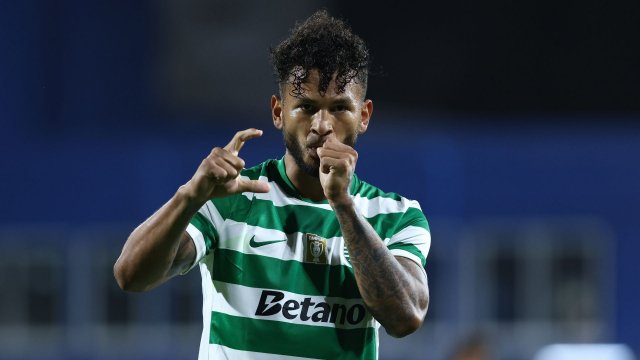 Luis Suarez avec le Sporting CP