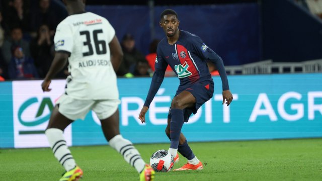 Ousmane Dembélé sous le maillot du PSG