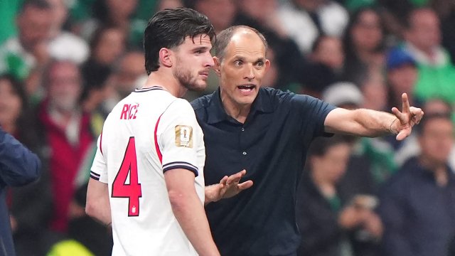 Declan Rice a manqué deux jours d'entrainement.