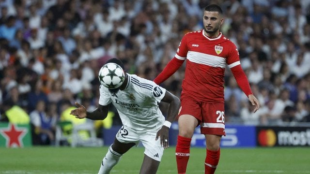 Rüdiger (Real Madrid) et Undav (Stuttgart)