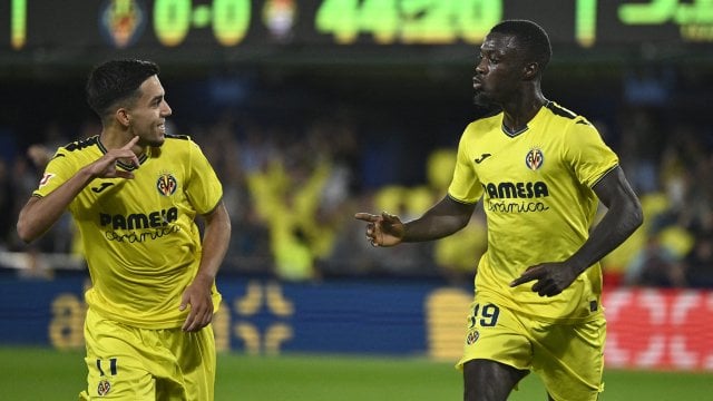 Nicolas Pépé avec Villarreal