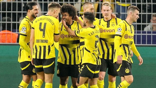 Les joueurs du Borussia Dortmund