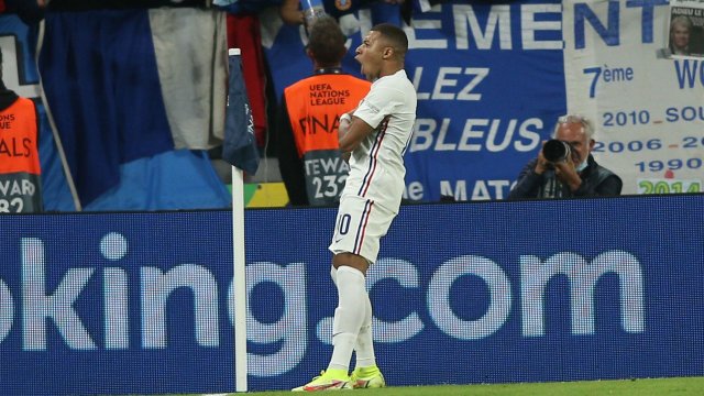 Kylian Mbappé Belgique-France 2021