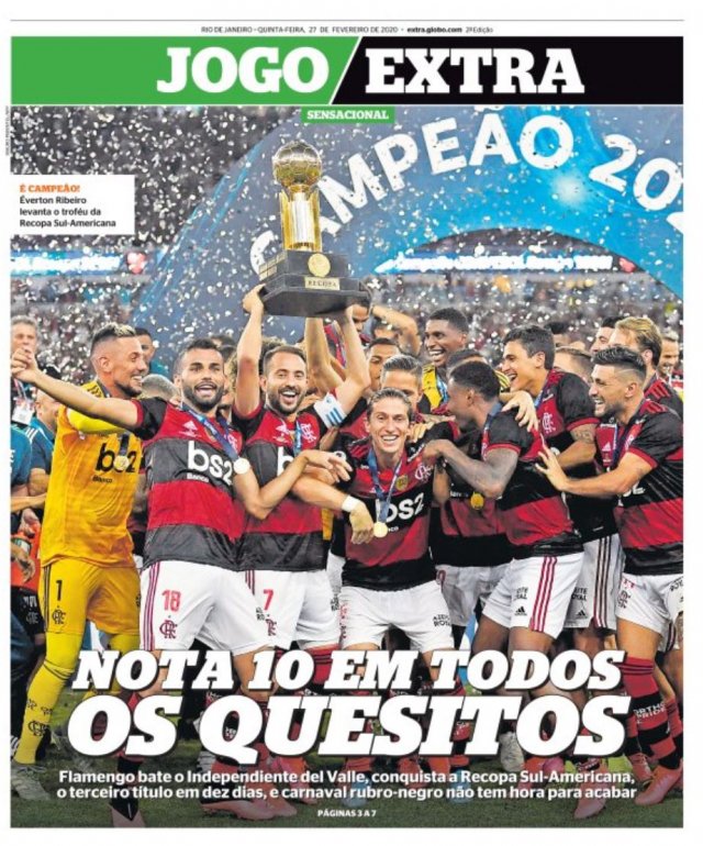 Flamengo remporte la Recopa Sudamericana