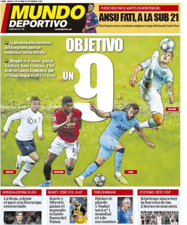Mercato Le Fc Barcelone Veut Recruter Un Numero 9 De Classe Mondiale