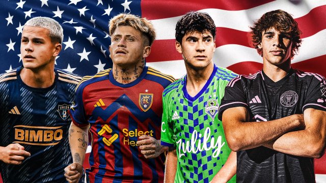 Cavan Sullivan (Philadelphia), Diego Luna (Real Salt Lake City), Obed Vargas (Seattle) et Benja Cremaschi (Inter Miami)