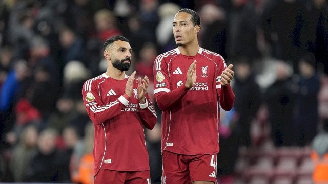 Mohamed Salah und Virgil van Dijk