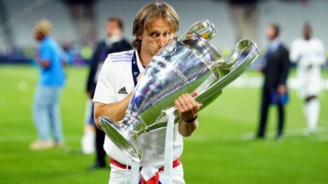 Luka Modric avec la Ligue des Champions