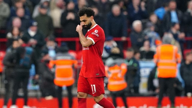 Mohamed Salah avec Liverpool   