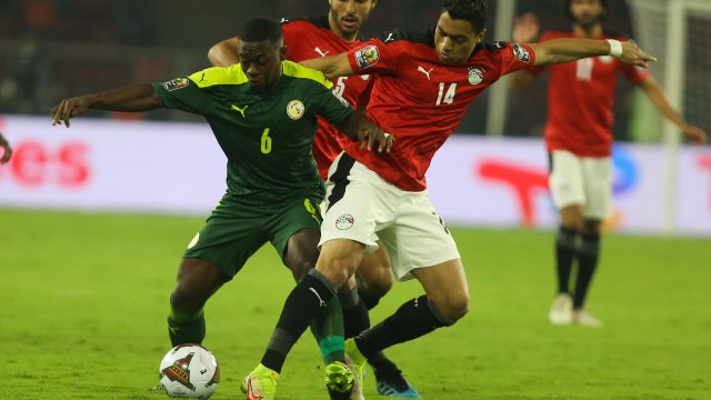 Nampalys Mendy avec le Sénégal à la CAN 2021