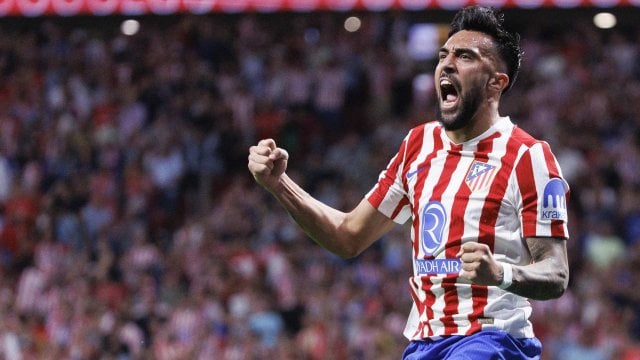 Nico González con el Atleti