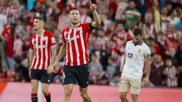Óscar de Marcos con el Athletic Club