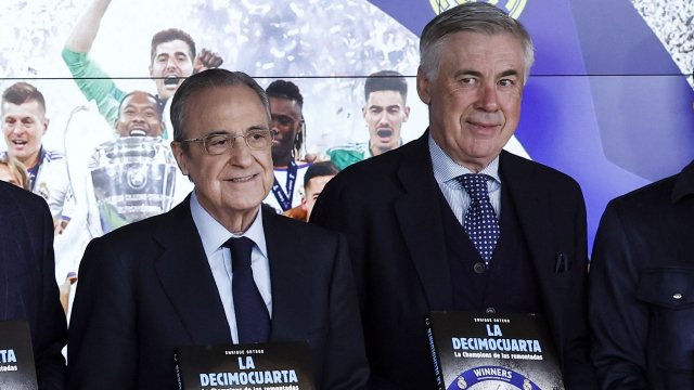 Florentino Pérez et Carlo Ancelotti