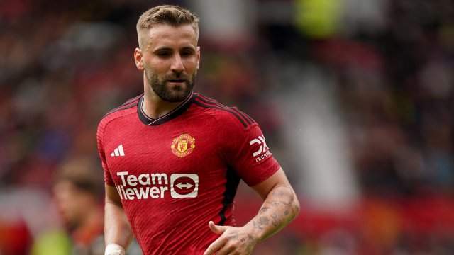 Luke Shaw sous les couleurs de Manchester United