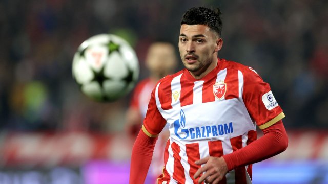 Nemanja Radonjic avec l'Etoile Rouge de Belgrade