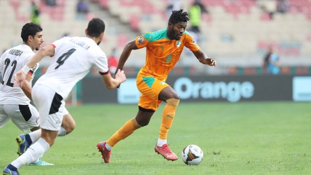 Sangaré face à l'Egypte