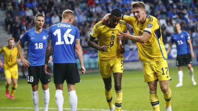 Alexander Isak et Viktor Gyökeres avec la Suède