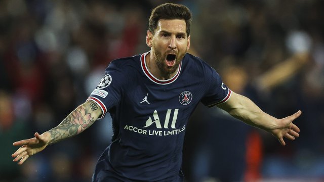 Messi a inscrit son premier but avec le PSG face à Manchester City en Ligue des Champions.