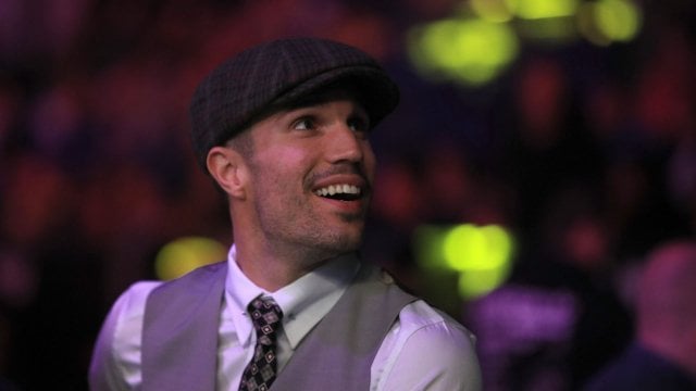 Robin van Persie tout sourire 