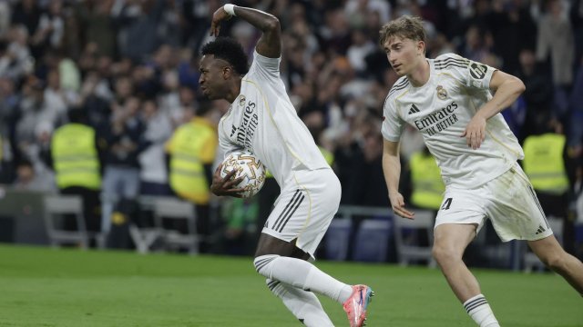 Vinicius double buteur face à l'Atlético