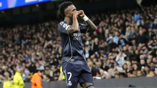 Vinicius Jr face à Manchester City