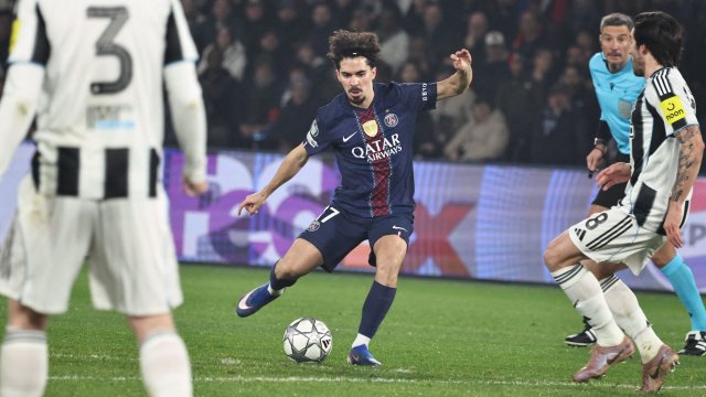 Vitinha,  buteur avec le PSG