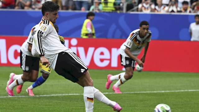 Havertz avec l'Allemagne