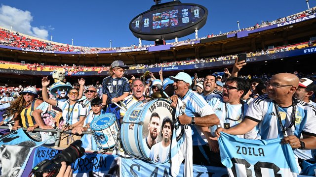 Supporters argentins