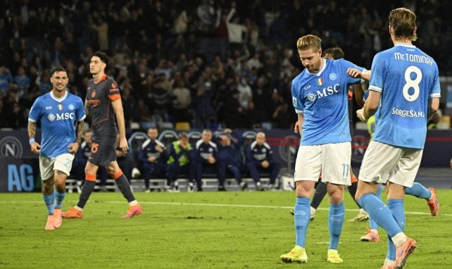 Naples : le but tout en puissance de Kevin de Bruyne
