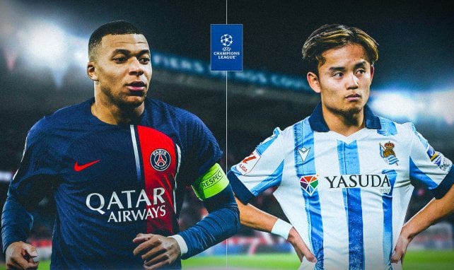 Kylian Mbappé et Takefusa Kubo