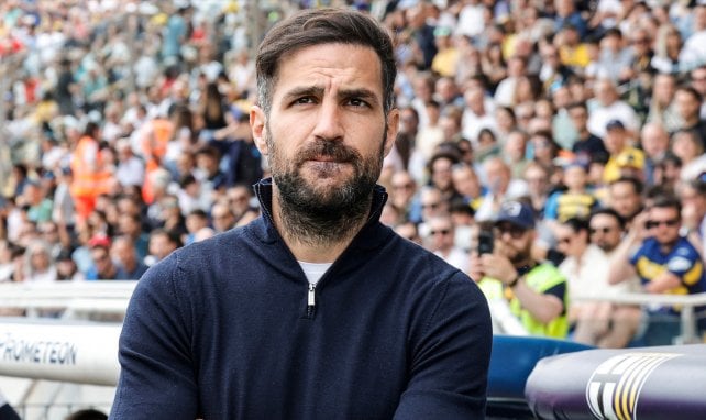 Cesc Fàbregas avec Côme.