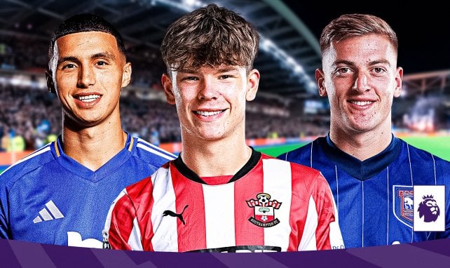 El Khanouss (Leicester), Dibling (Southampton) et Delap (Ipswich)