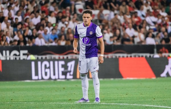 Toulouse : le but de Santiago Hidalgo qui prive l’OM de la tête de la Ligue 1