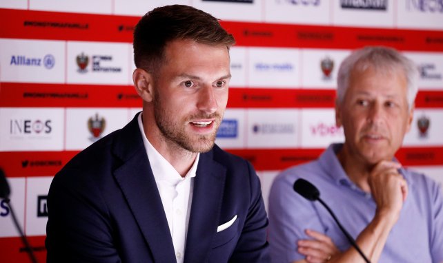 Aaron Ramsey, à Nice