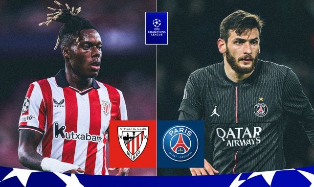 Athletic Bilbao - PSG : les compositions probables