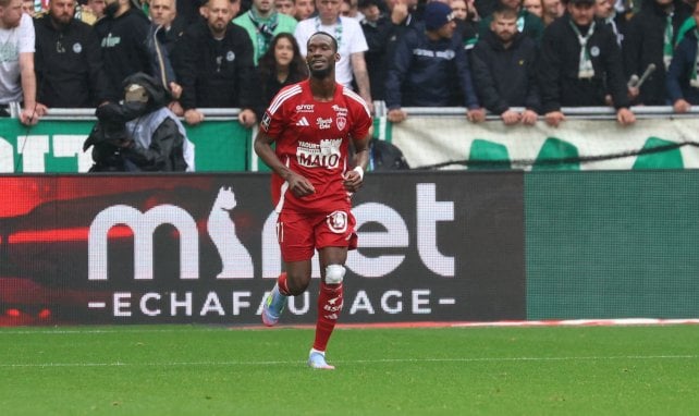 Abdallah Sima avec le Stade Brestois