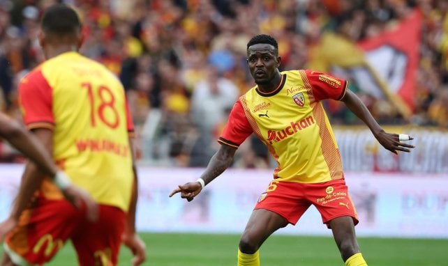 Abdoul Samed en action avec Lens